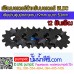 เฟืองมอเตอร์ 12 ฟัน เส้นผ่านศูนย์กลางแกน 19mm ขนาด 53mm